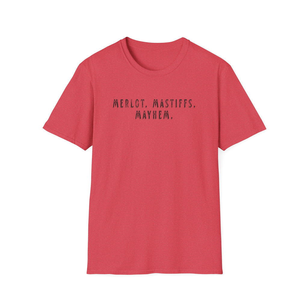 Merlot Mastiffs Dog T-Shirt