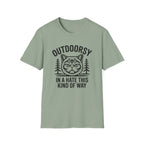 Outdoorsy Cat T-Shirt