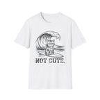 Not Cute Surf Cat T-Shirt