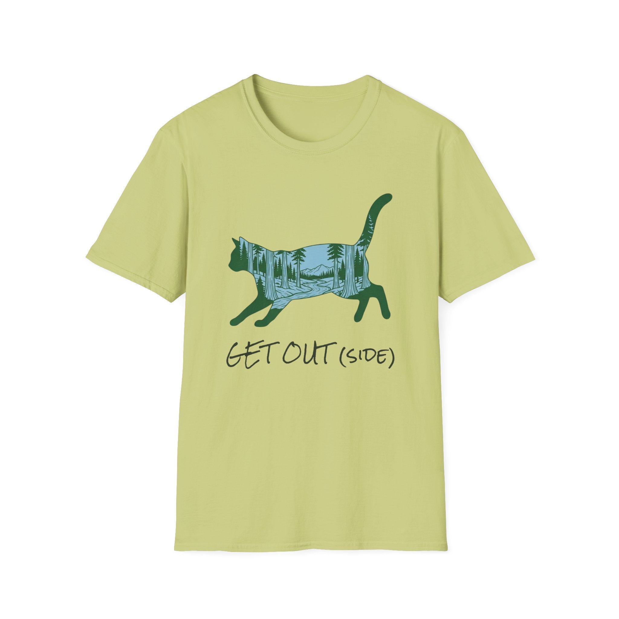 Get Outside Cat T-Shirt