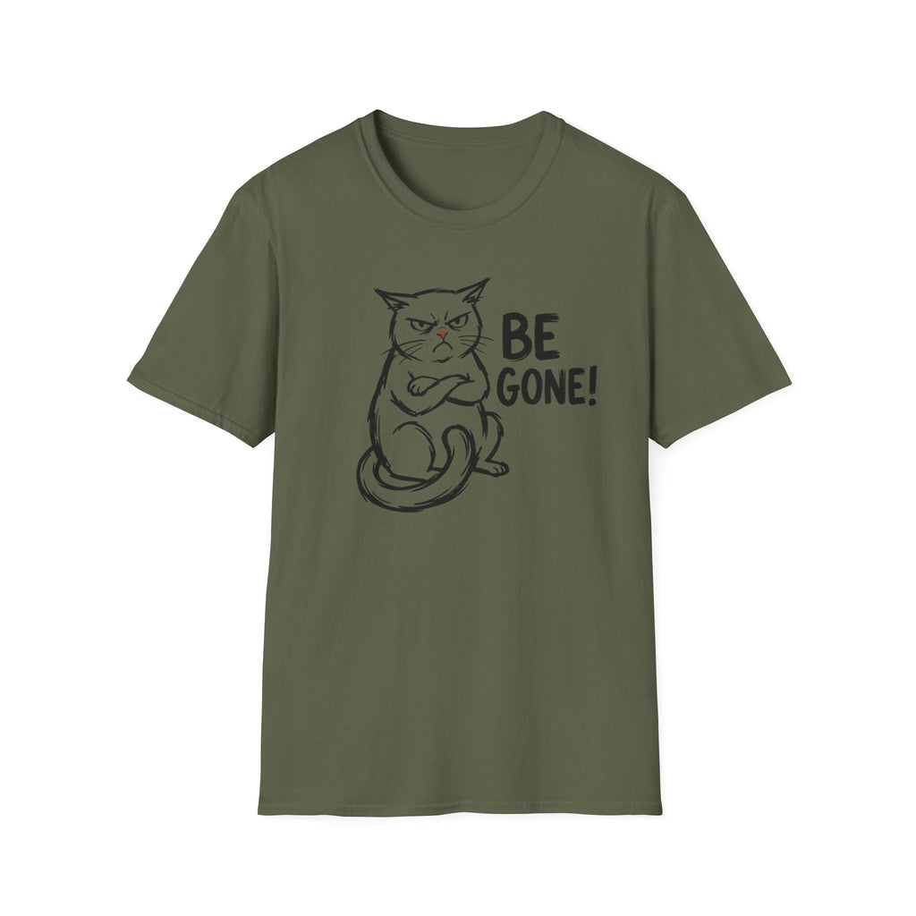 Be Gone Cat T-Shirt