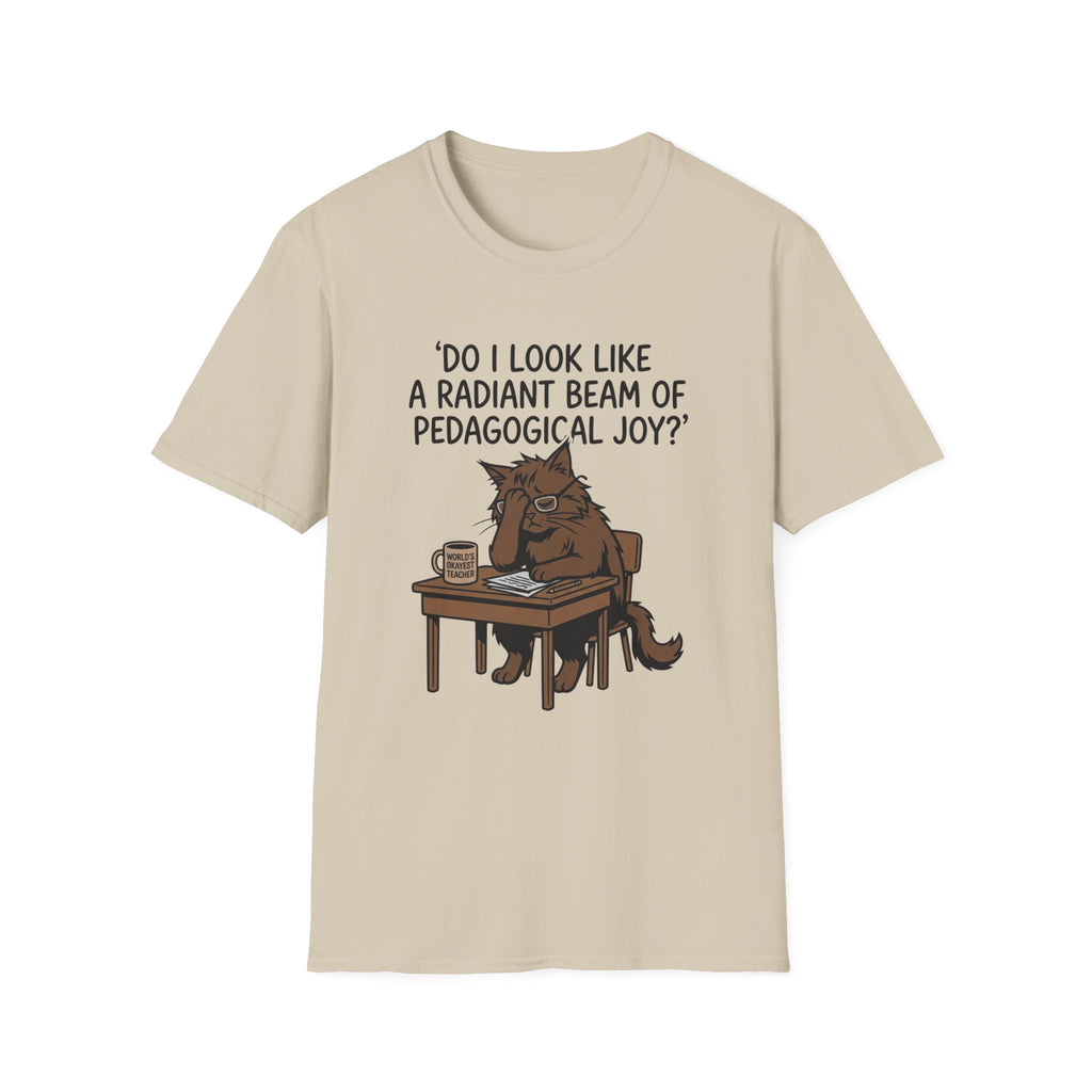 Pedagogical Joy Cat T-Shirt