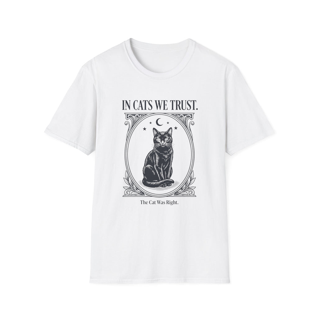 In Cats We Trust Cat T-Shirt