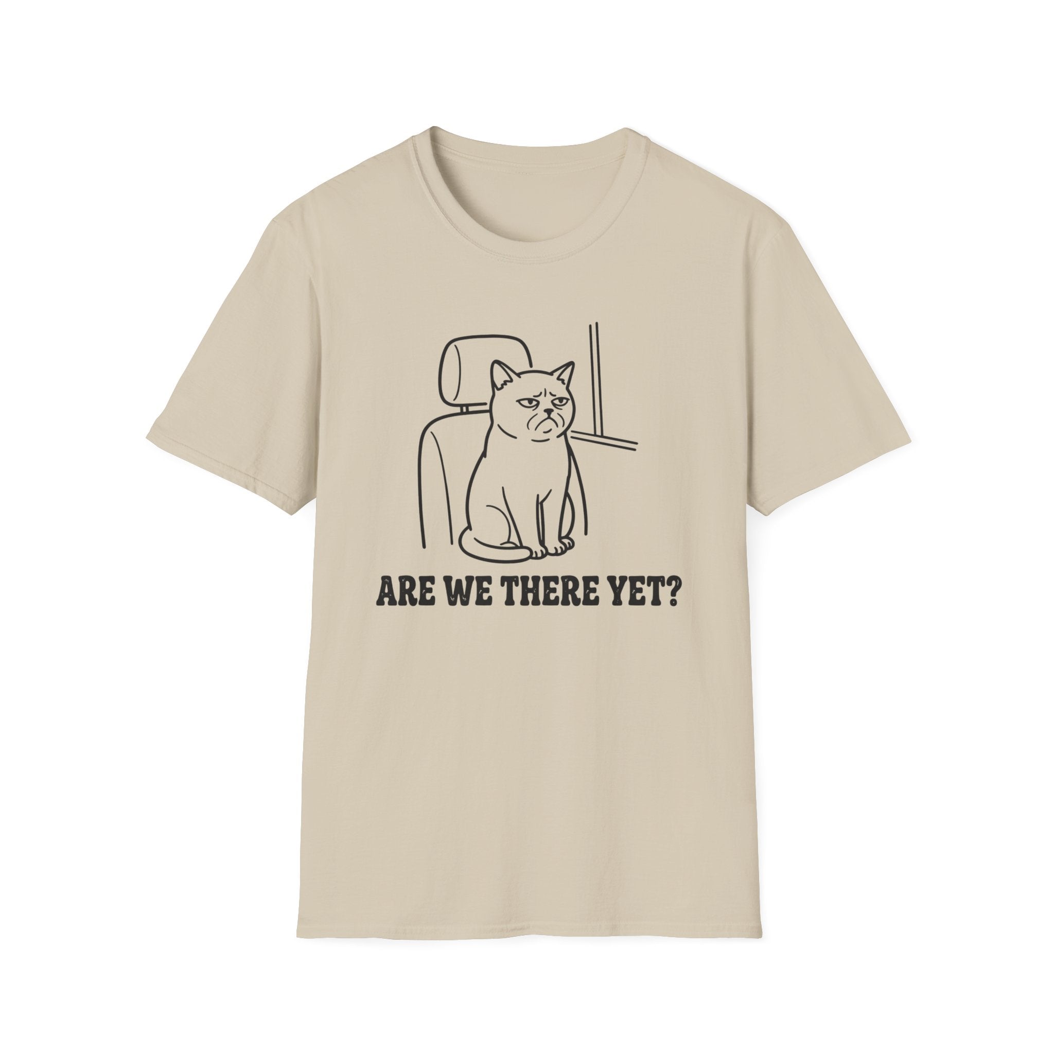 Are We There Yet Cat T-Shirt