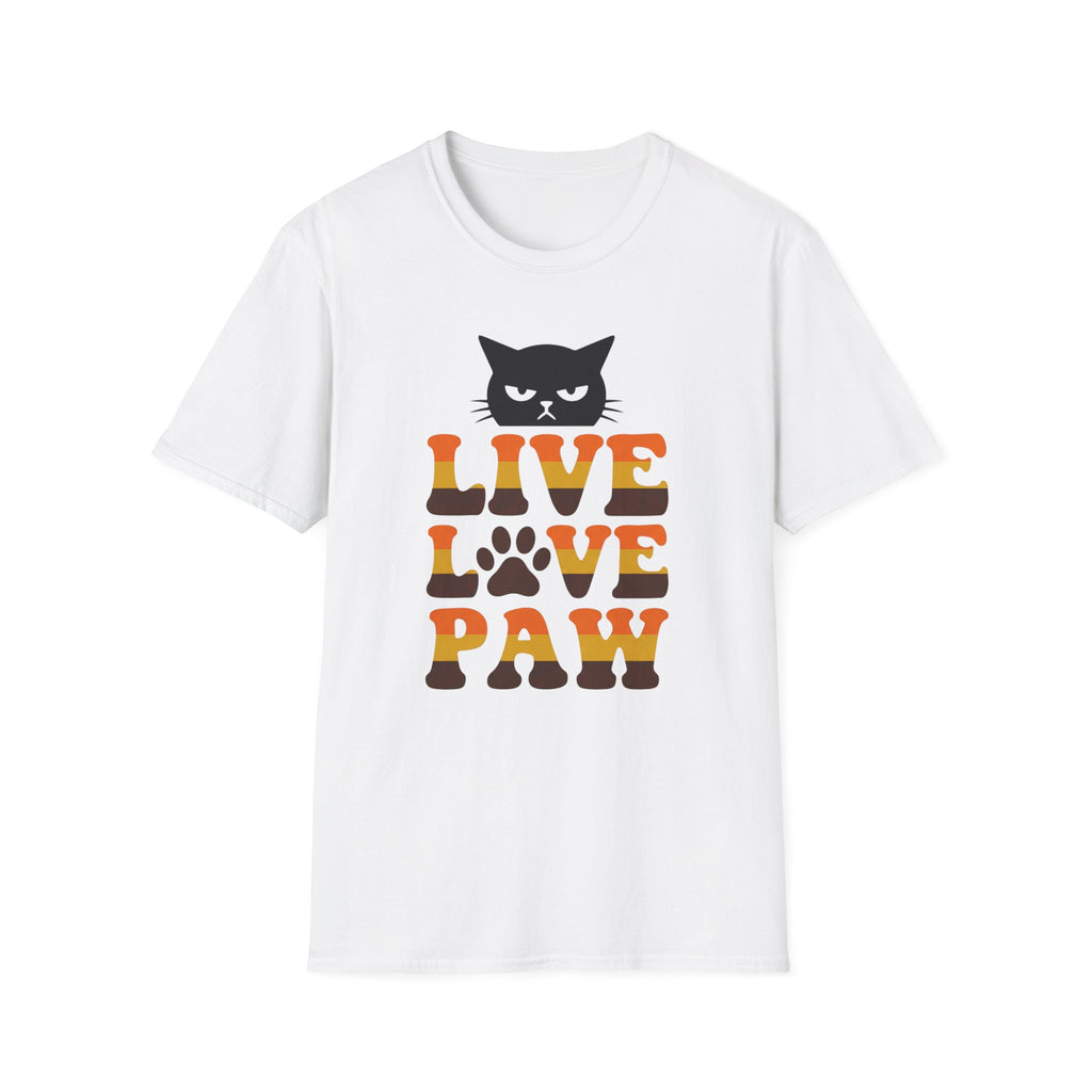 Live Love Paw Cat T-Shirt