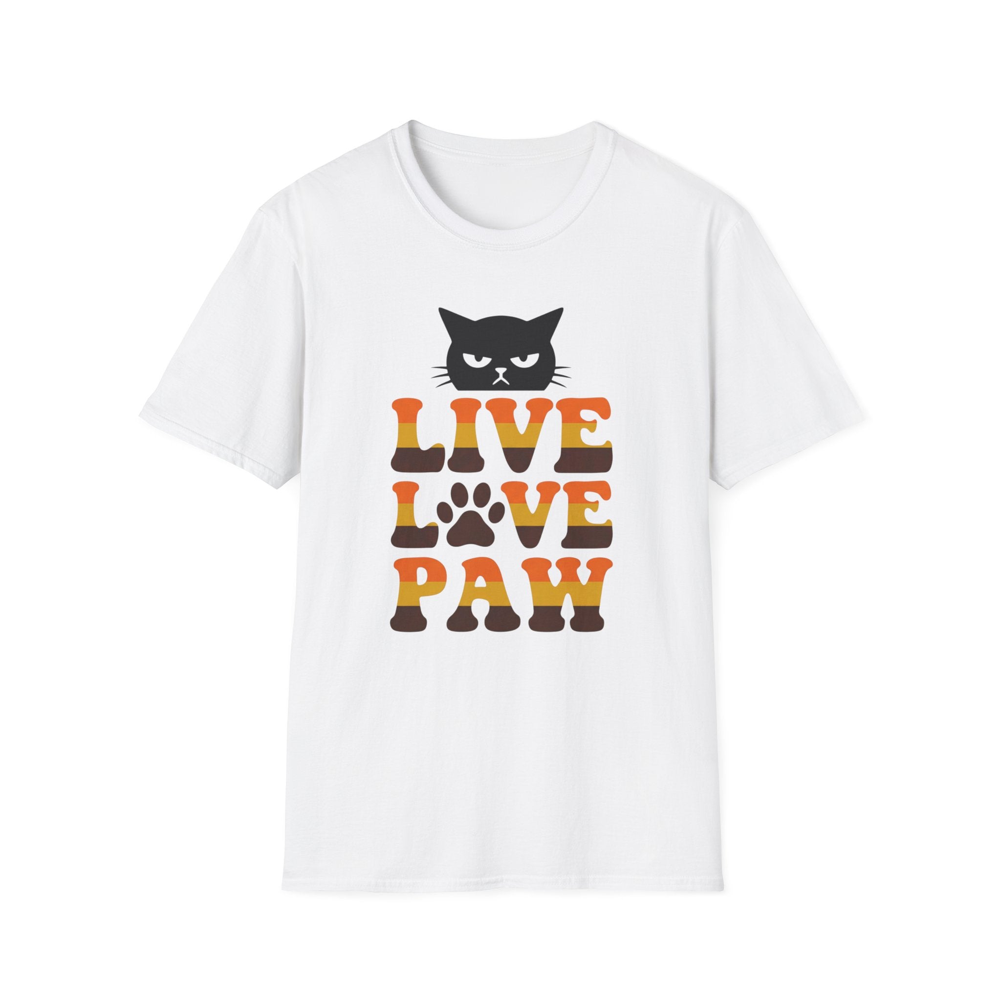 Live Love Paw Cat T-Shirt