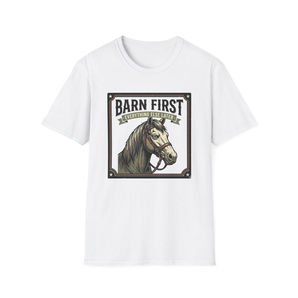 Barn First Horse T-Shirt