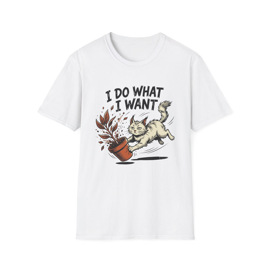 I Do What I Want Cat T-Shirt