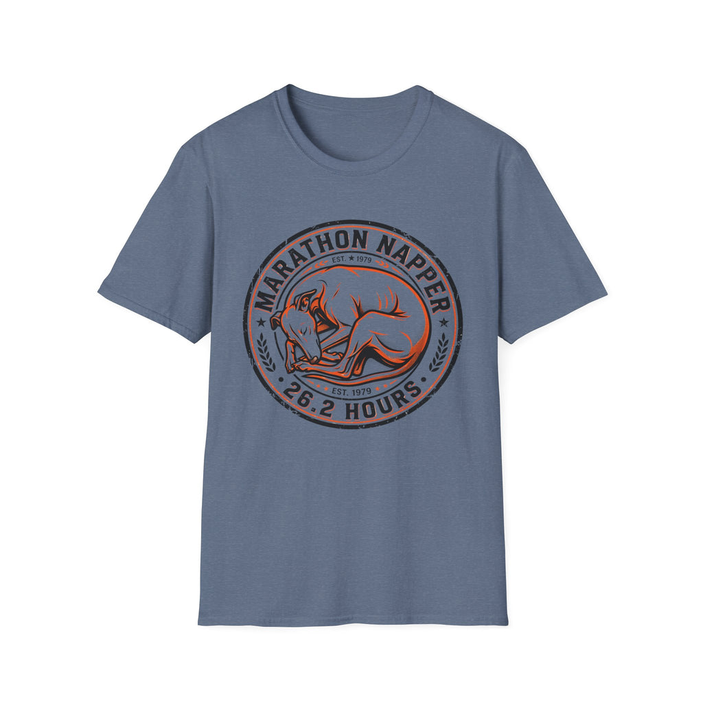 Marathon Napper Dog T-Shirt