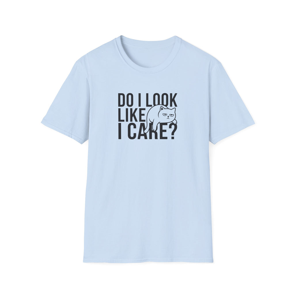 Do I Look Like I Care Cat T-Shirt