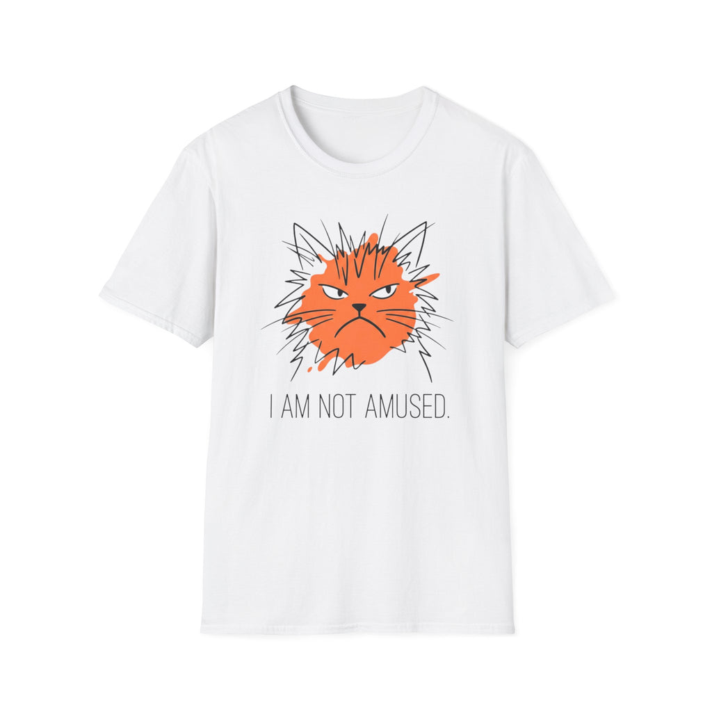 I Am Not Amused Splat Cat T-Shirt