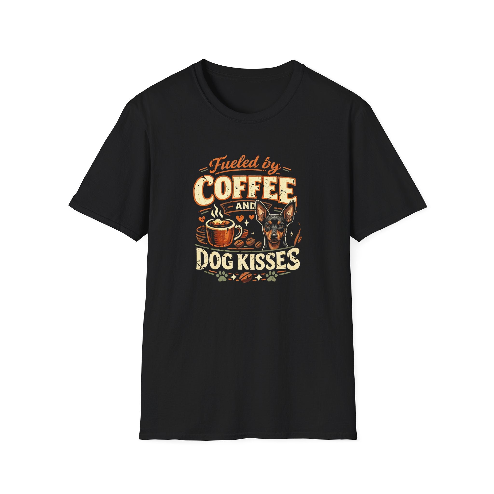 Coffee Kiss MinPin Miniature Pinscher Dog T-Shirt