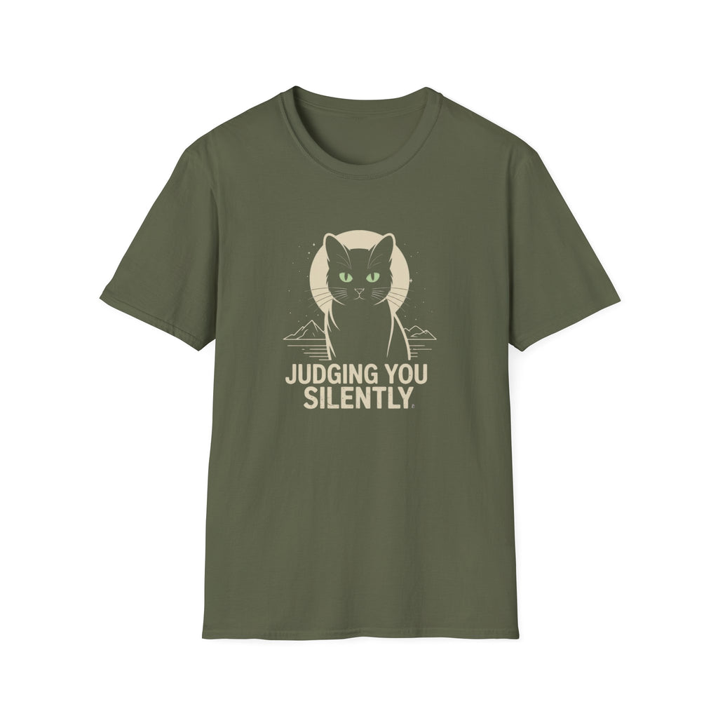 Silently Judging Cat T-Shirt
