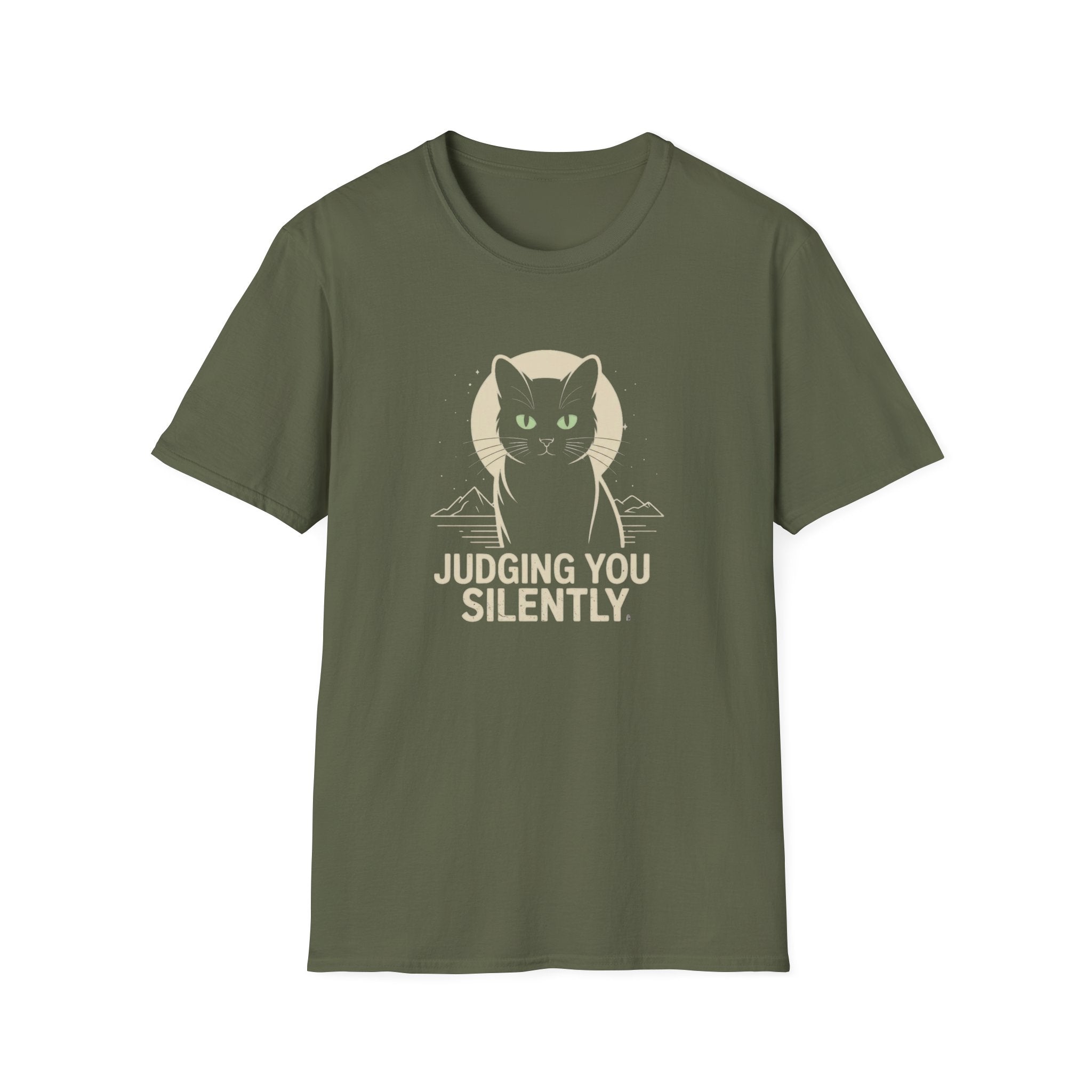 Silently Judging Cat T-Shirt