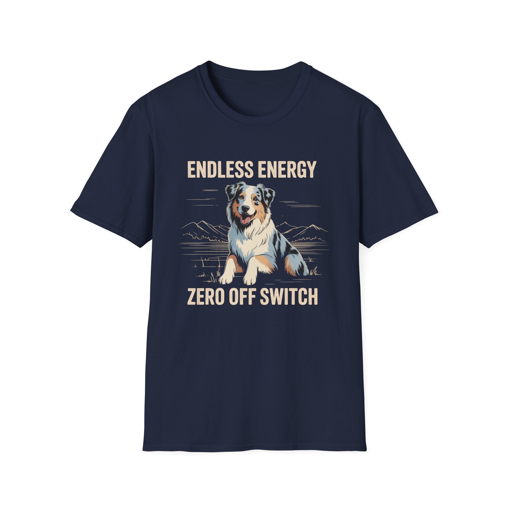 Endless Energy Australian Shepherd Dog T-Shirt