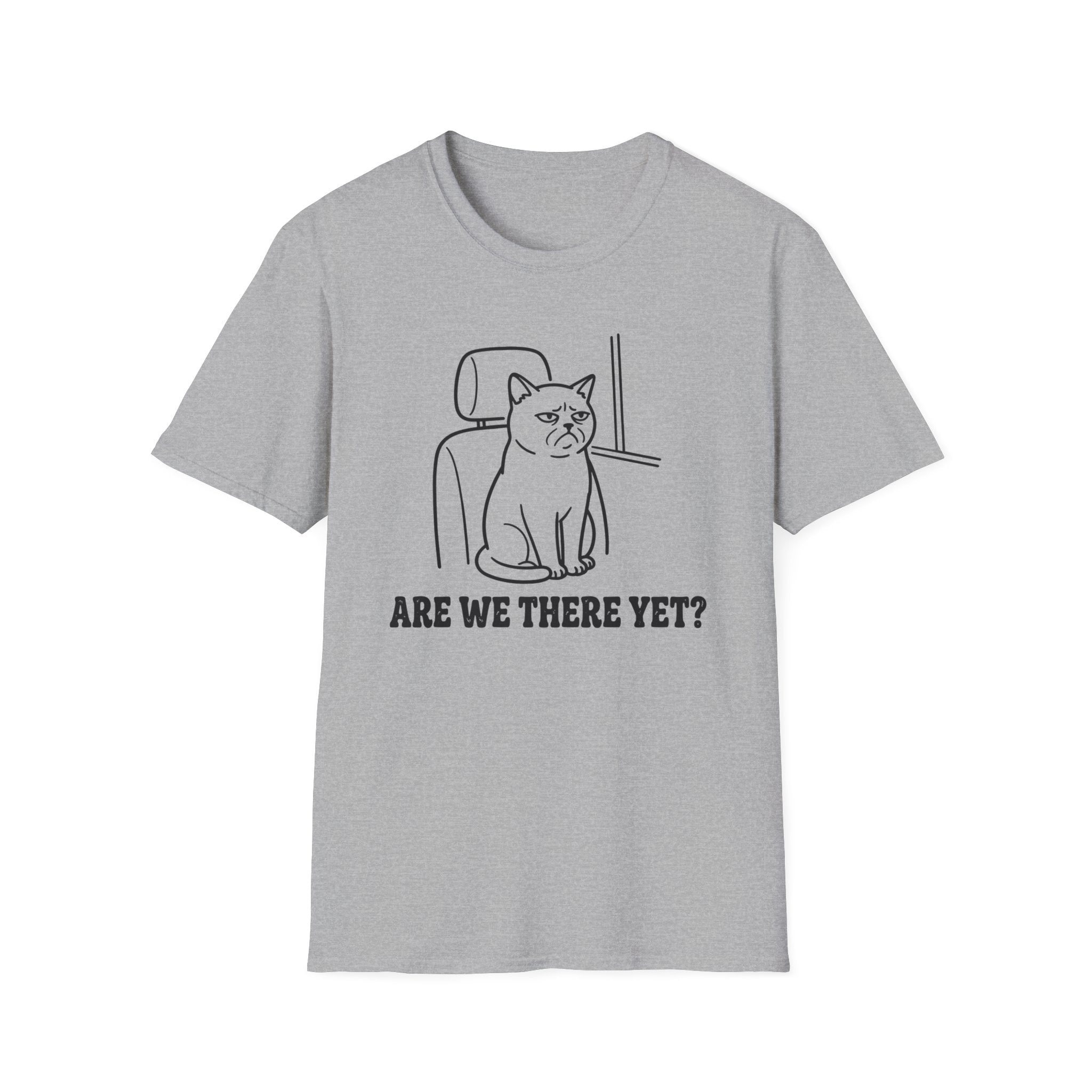 Are We There Yet Cat T-Shirt
