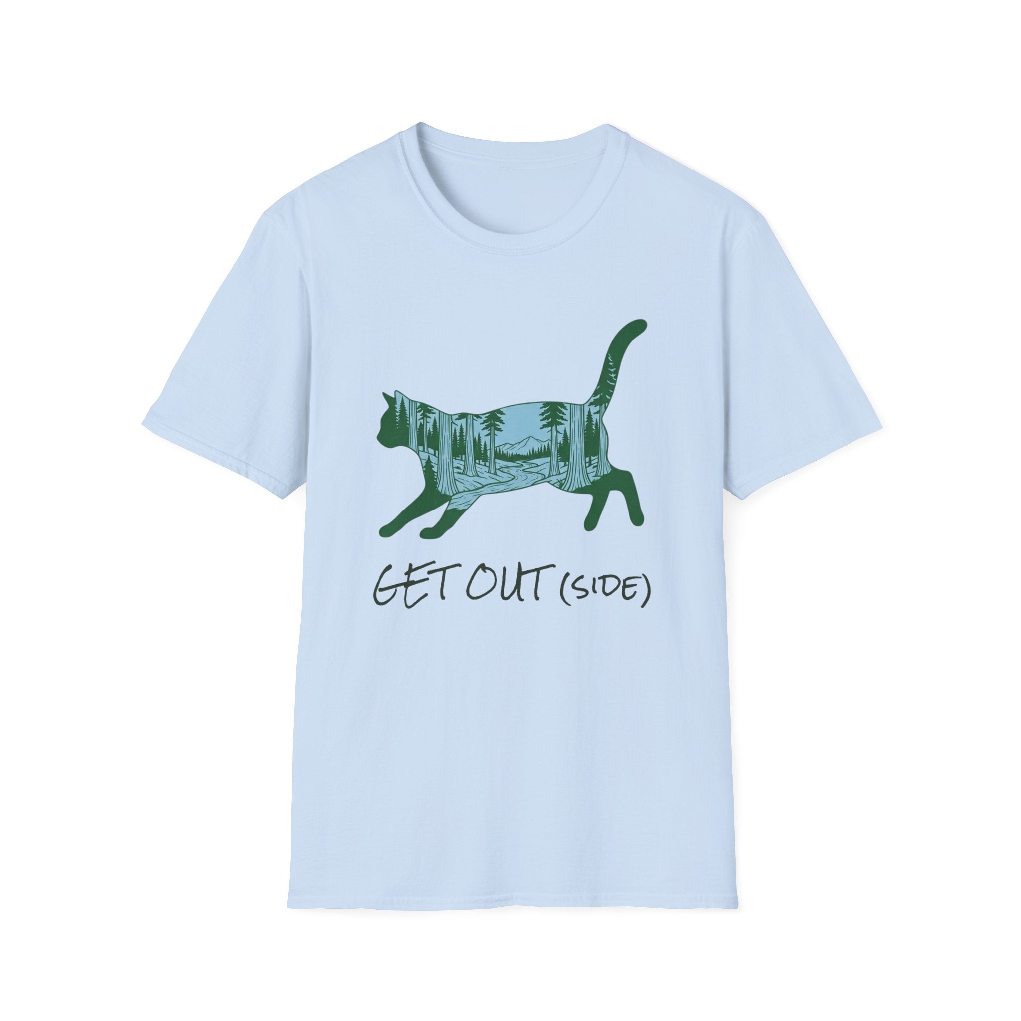 Get Outside Cat T-Shirt