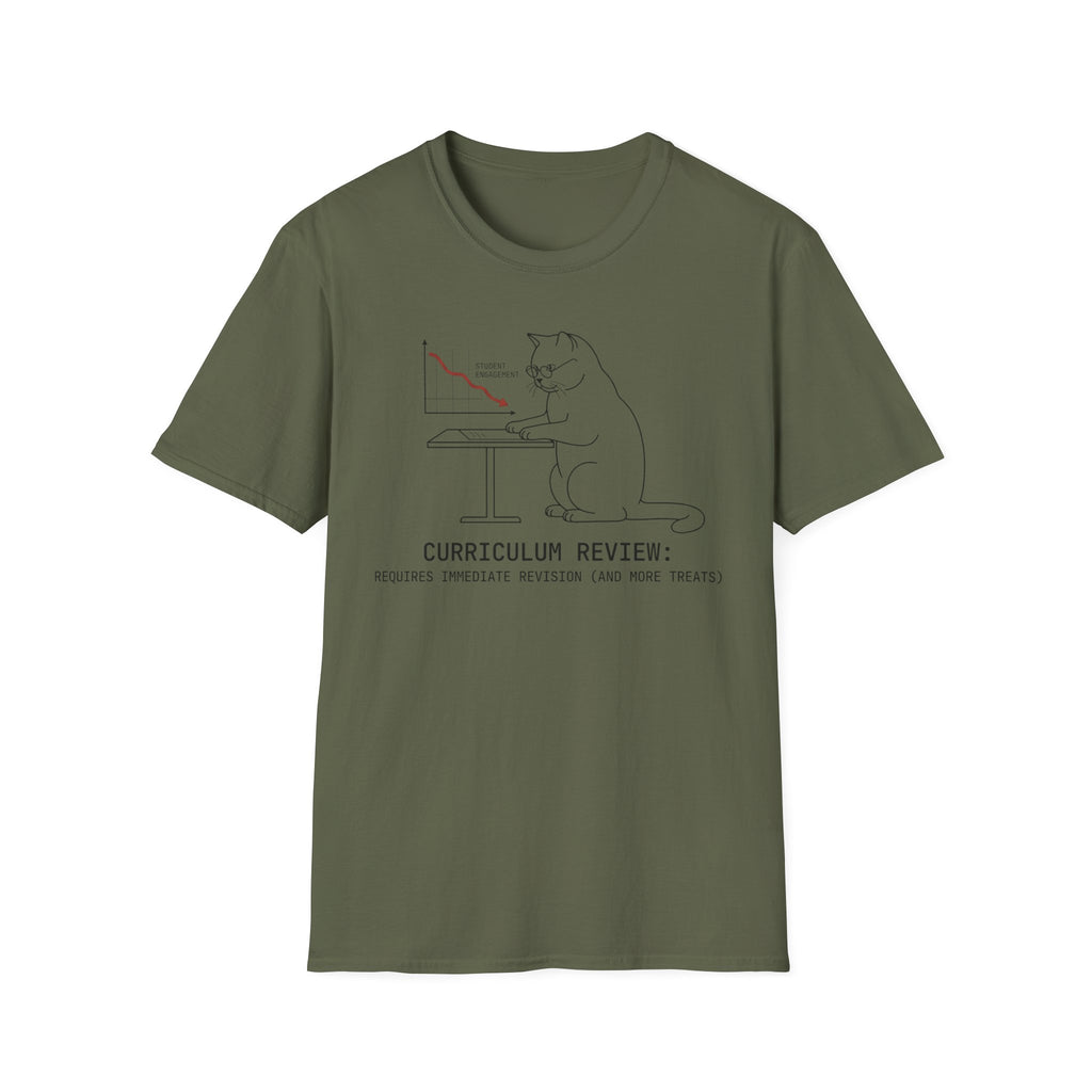 Curriculum Review Cat T-Shirt