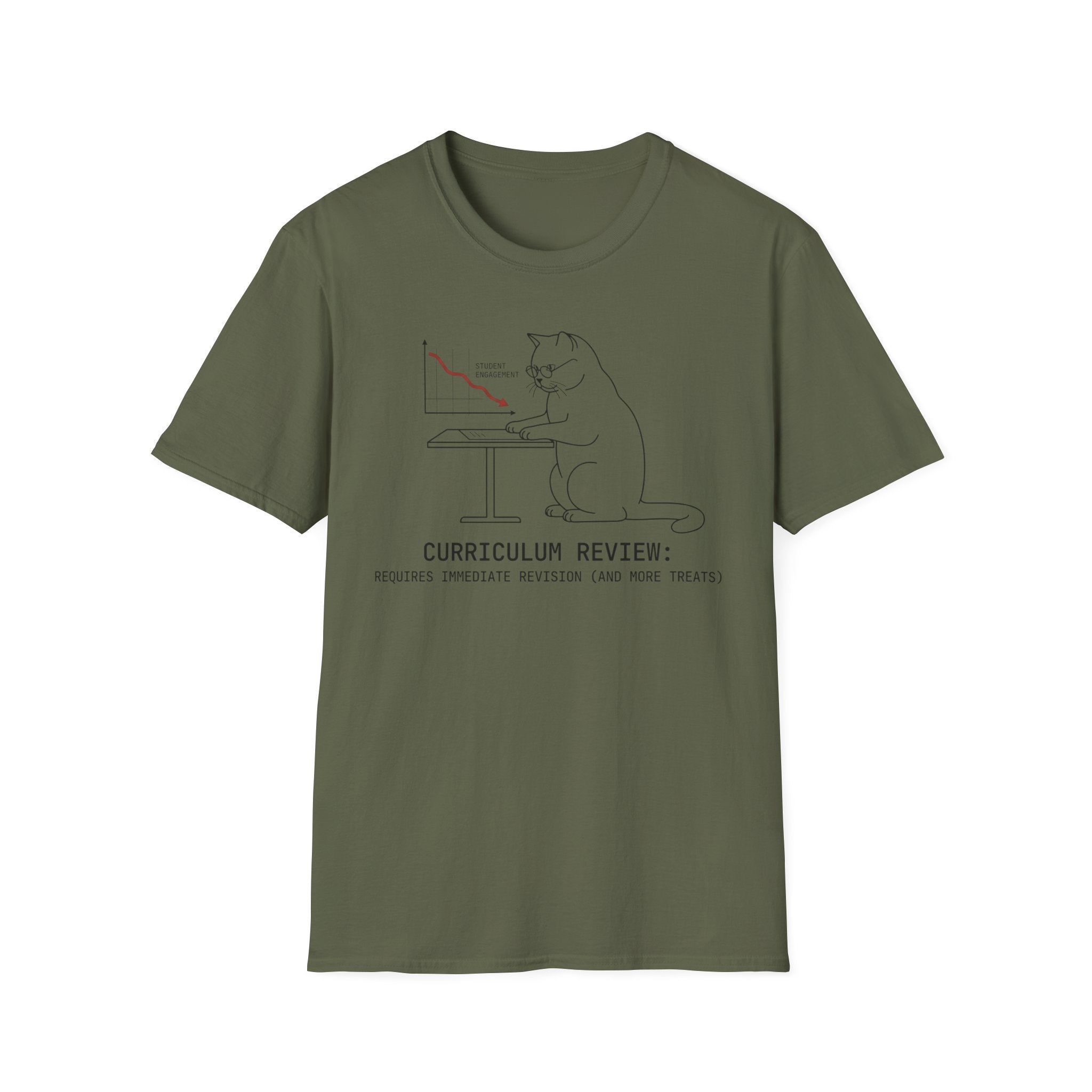 Curriculum Review Cat T-Shirt
