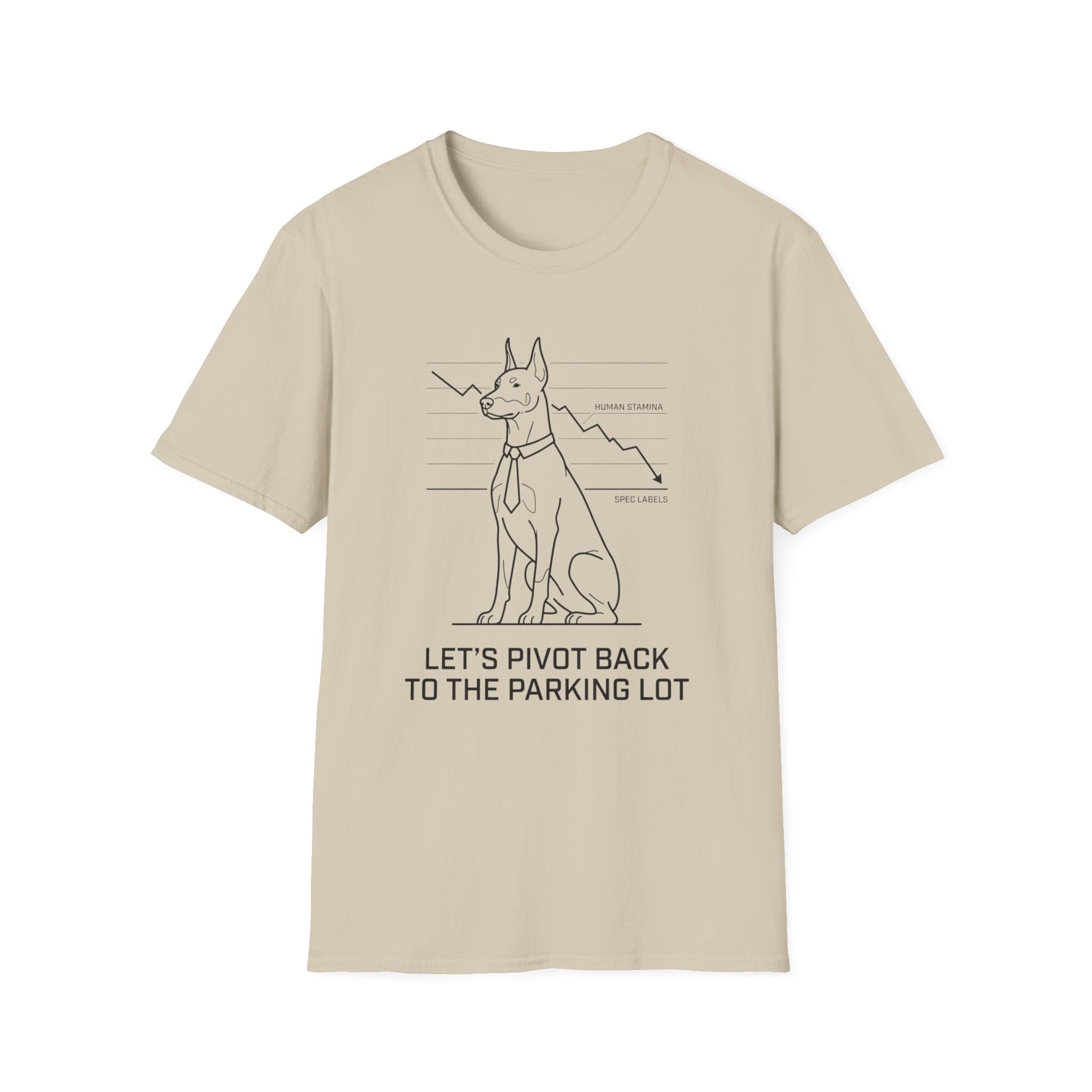 Let's Pivot Back Dog T-Shirt