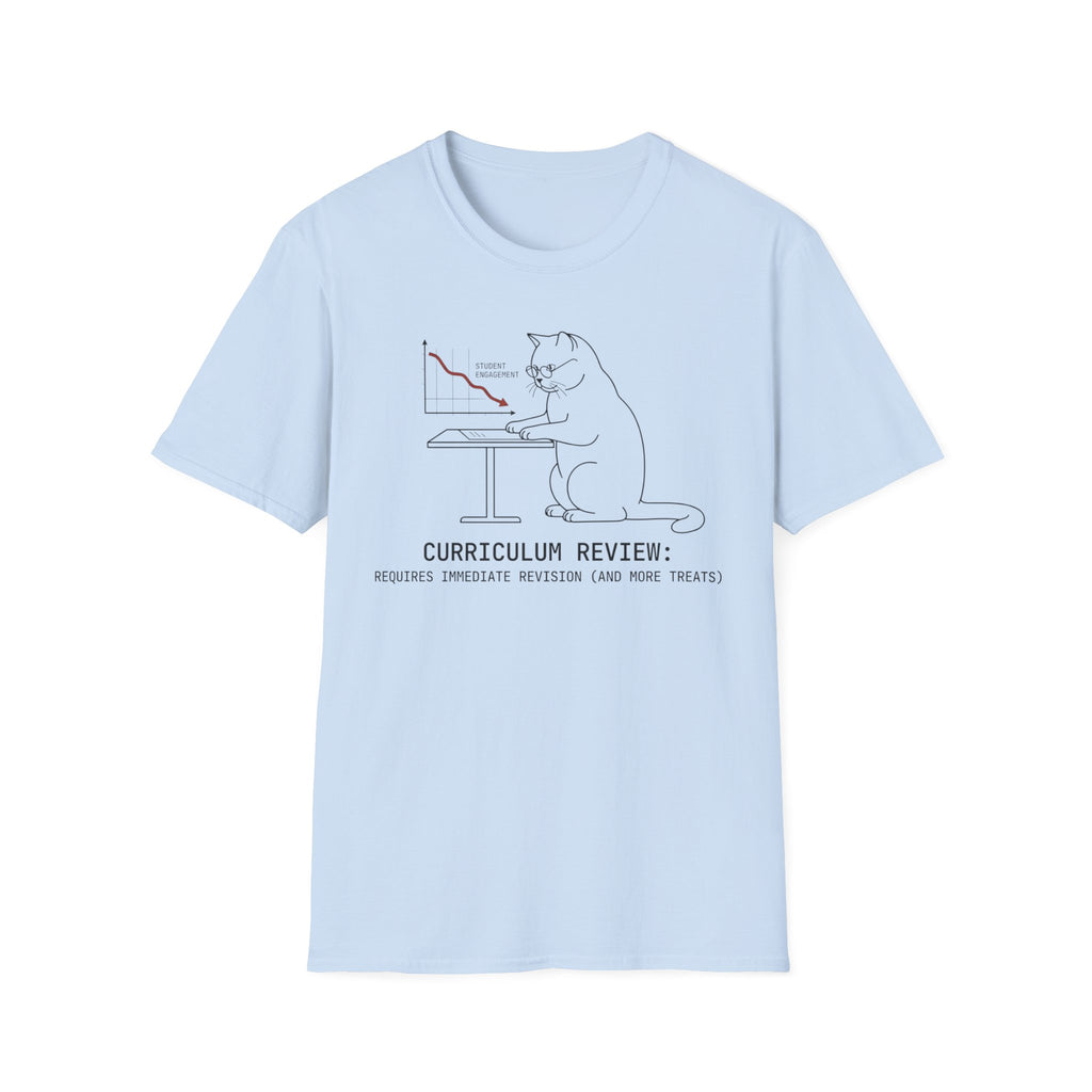 Curriculum Review Cat T-Shirt