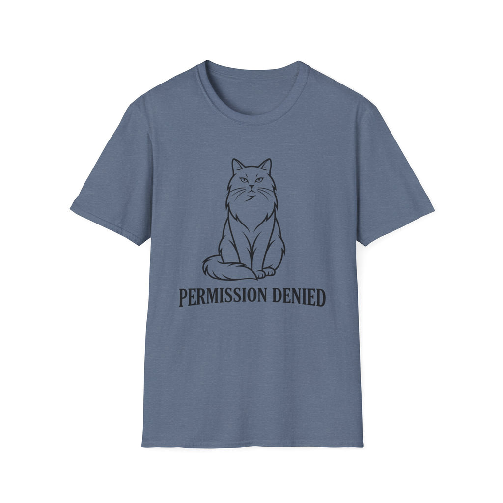 Permission Denied Cat T-Shirt