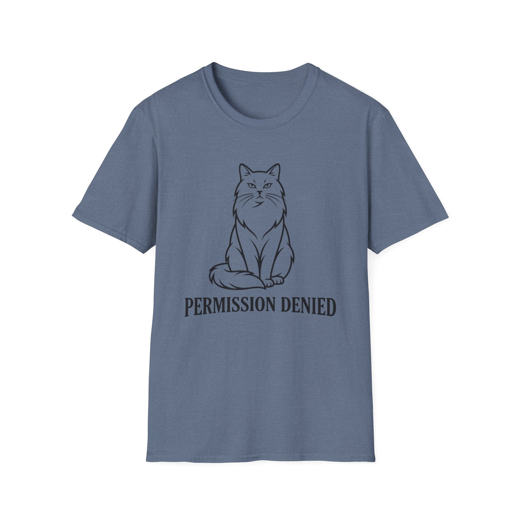 Permission Denied Cat T-Shirt