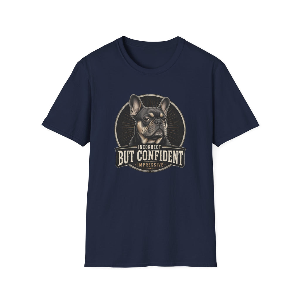 Confident Frenchie Dog T-Shirt