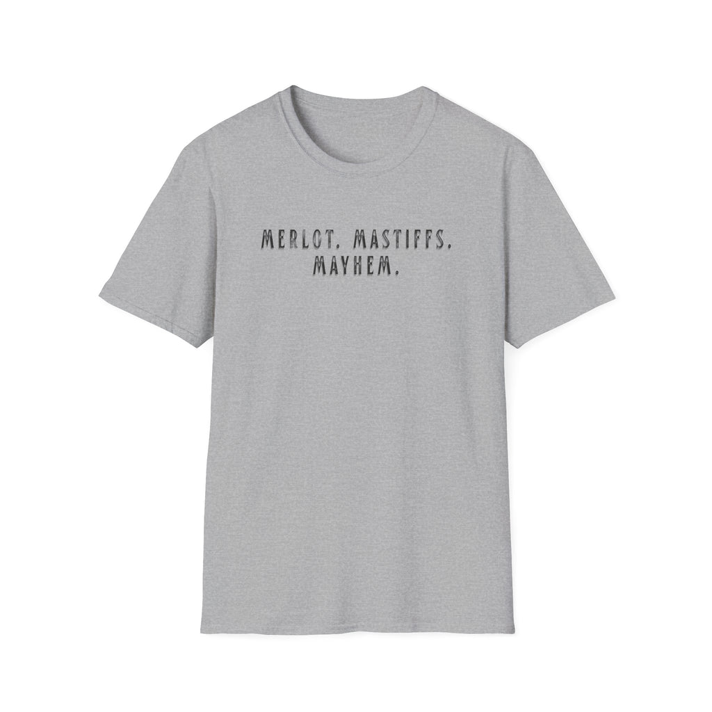 Merlot Mastiffs Dog T-Shirt