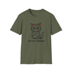 I Am Not Amused Nope Cup Cat T-Shirt