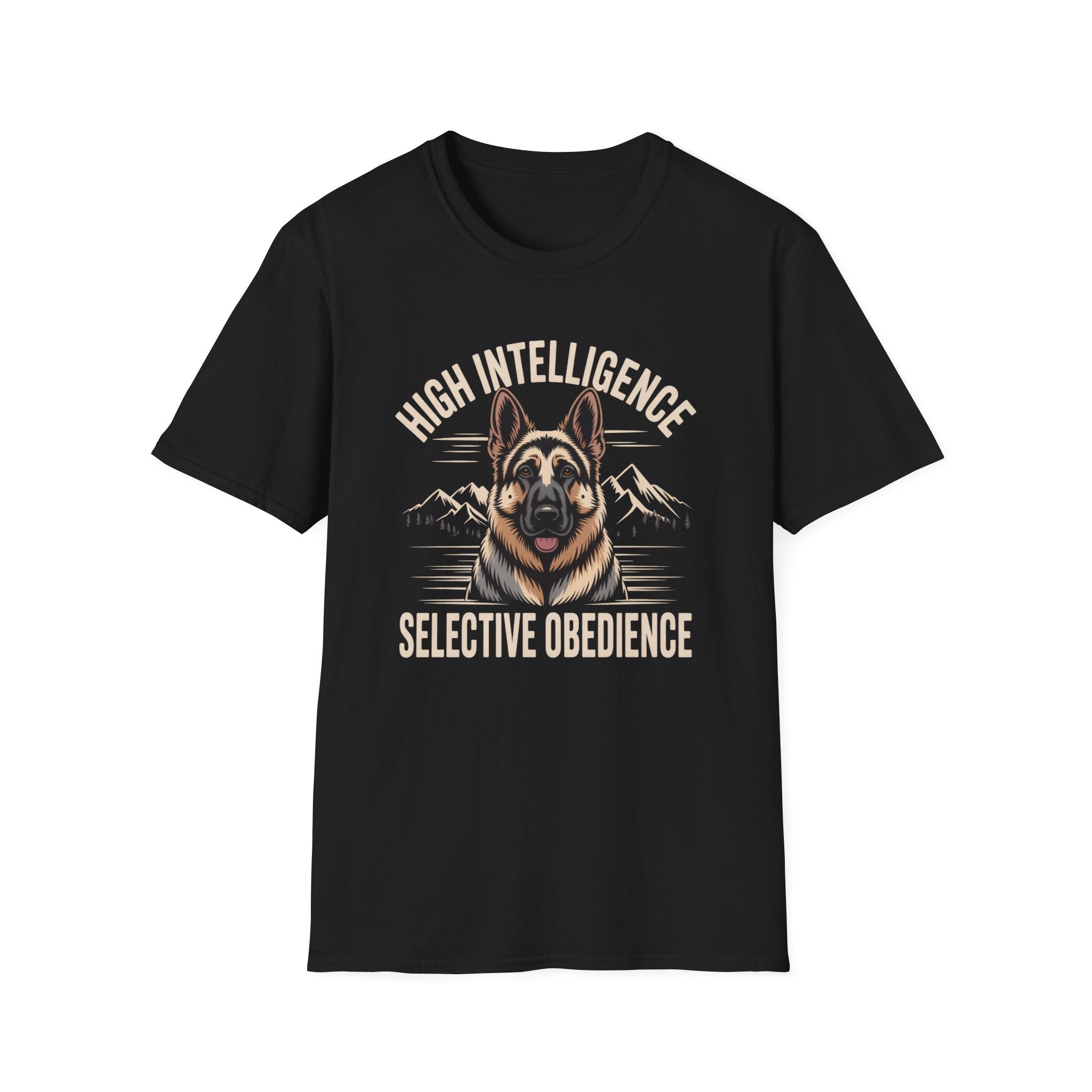 High Intel German Shepherd Dog T-Shirt