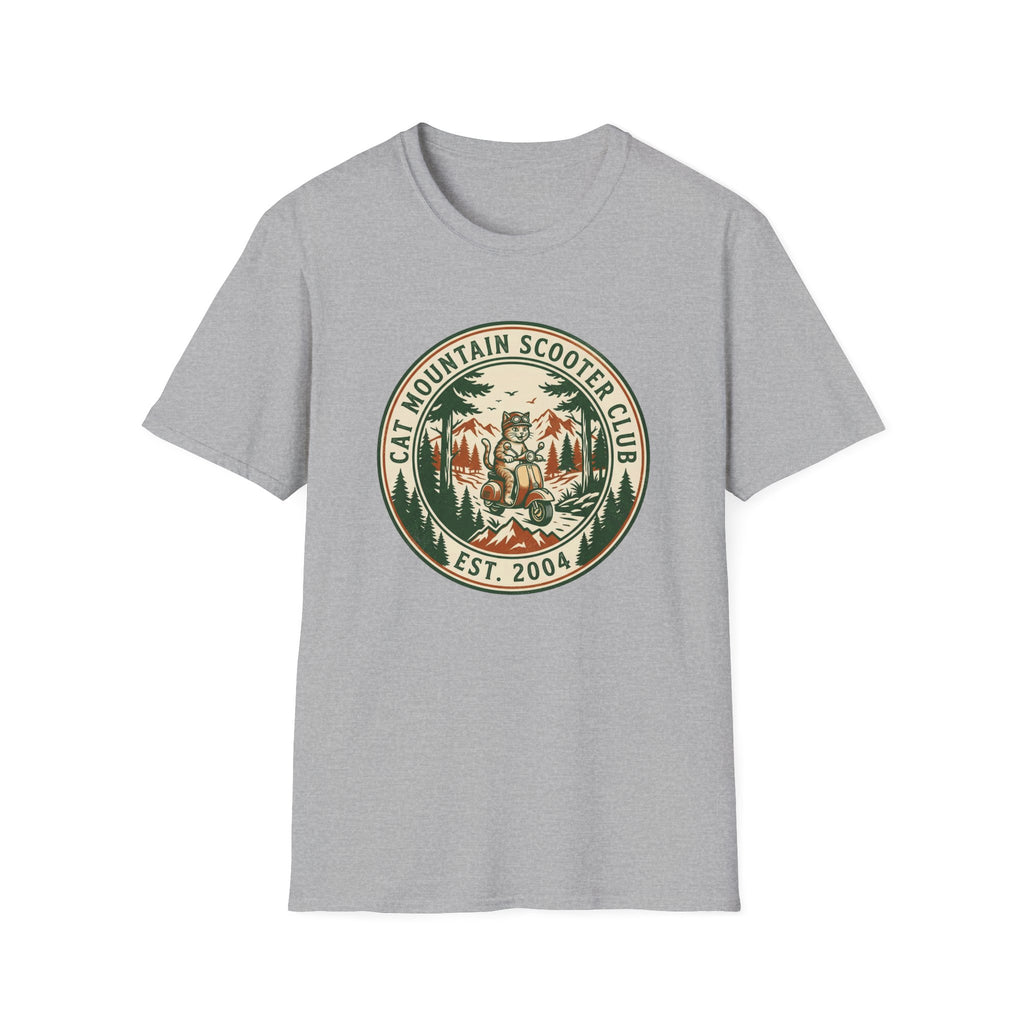 Cat Mountain Scooter Club T-Shirt