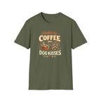 Coffee Kiss Yorkie Yorkshire Terrier Dog T-Shirt