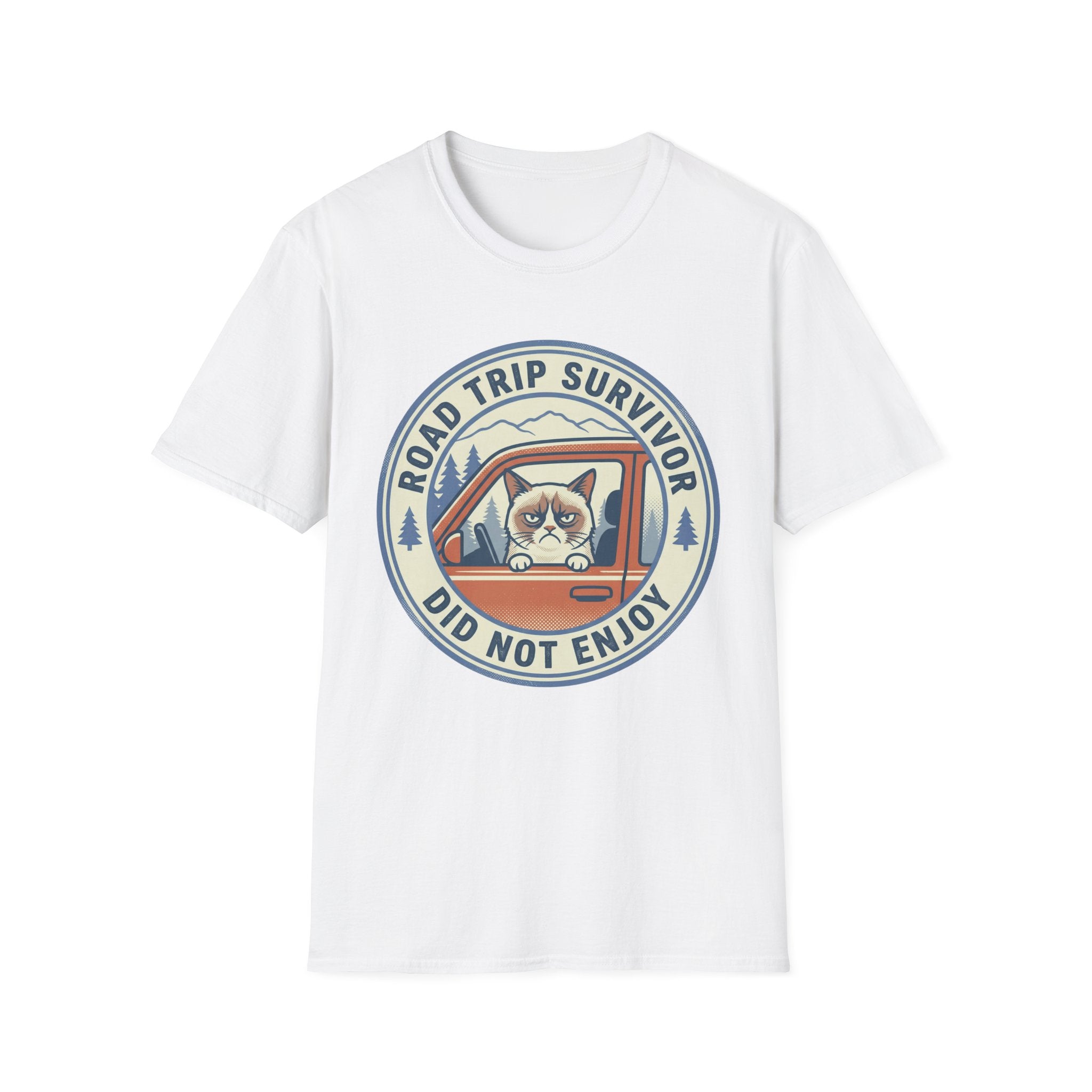 Road Trip Survivor Cat T-Shirt