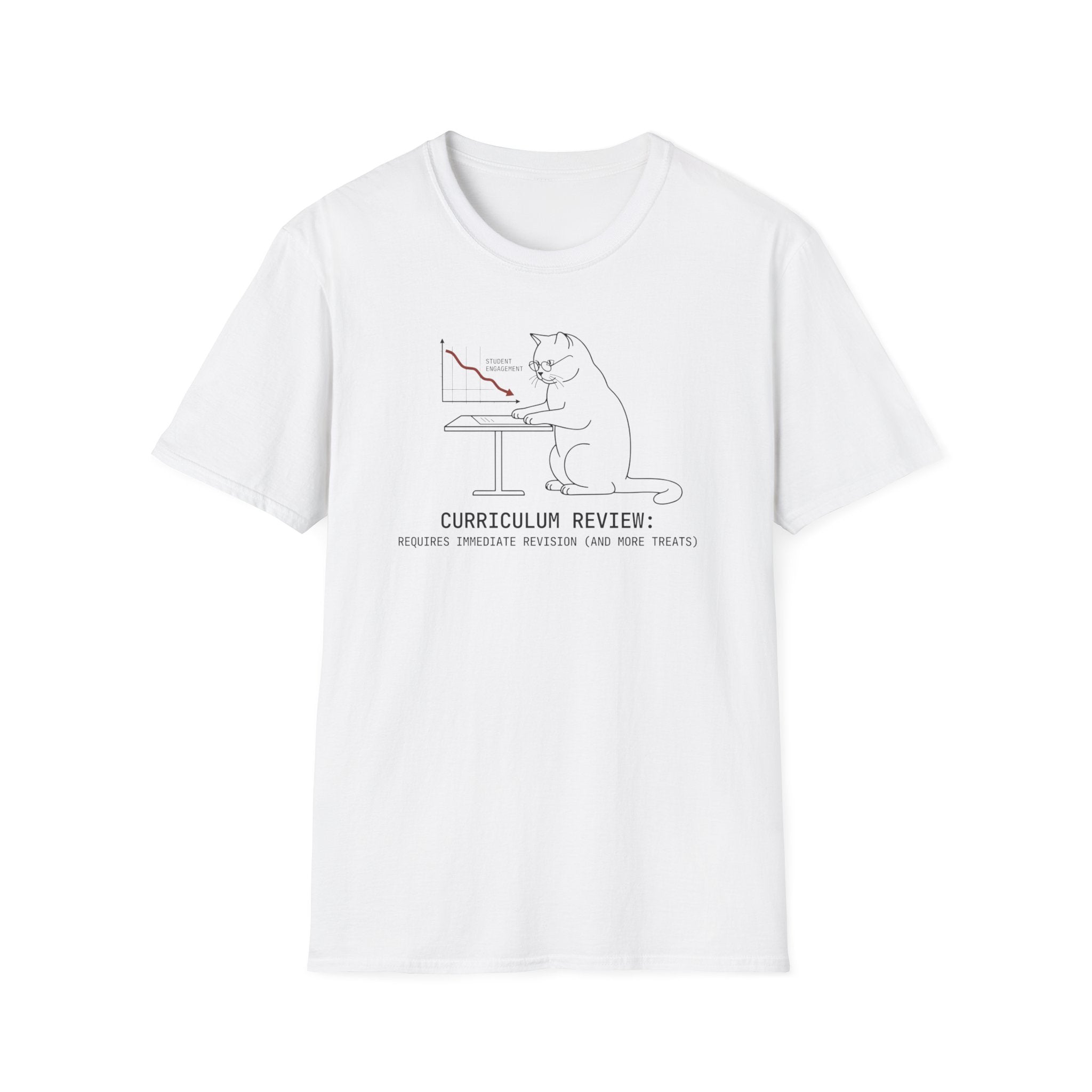 Curriculum Review Cat T-Shirt