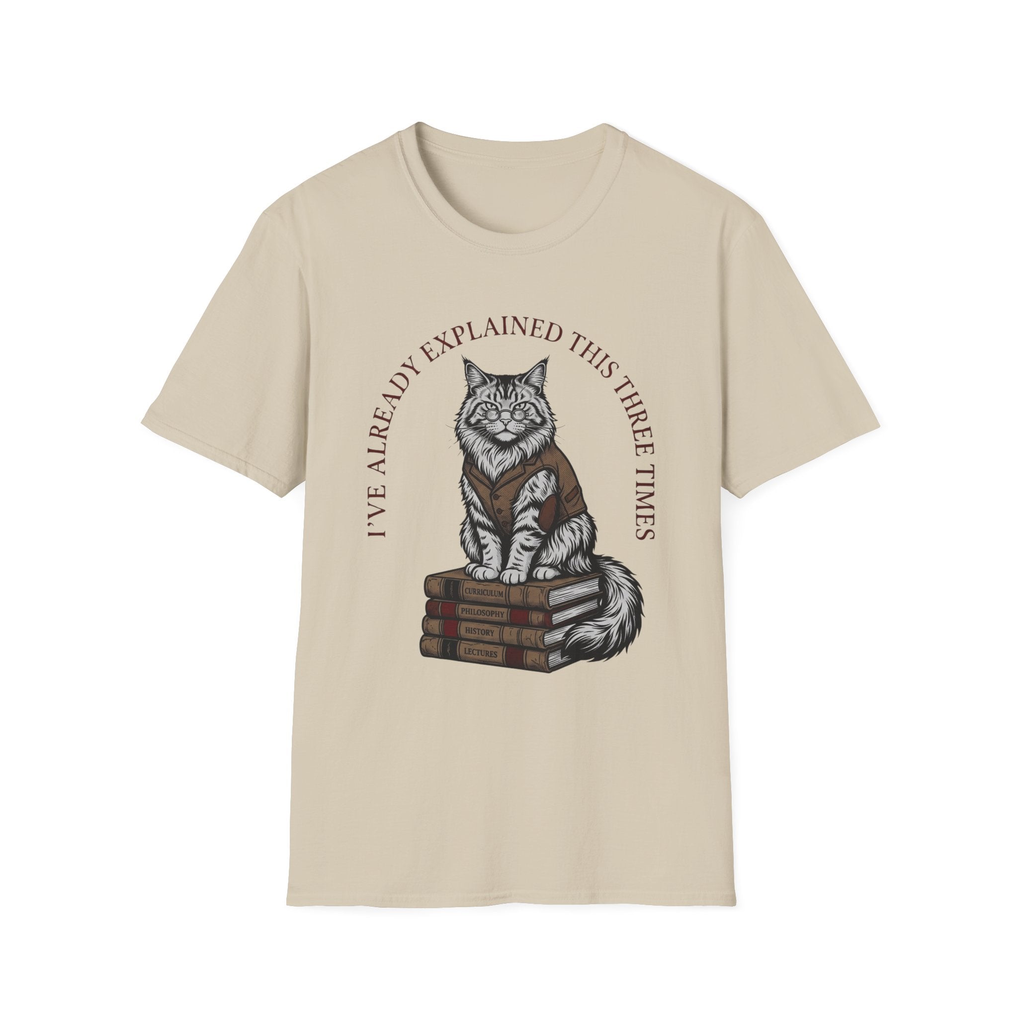 I've Already Explained Cat T-Shirt