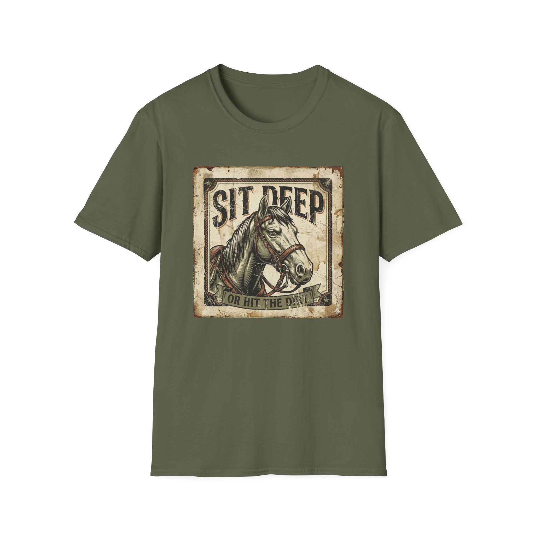 Sit Deep Horse T-Shirt