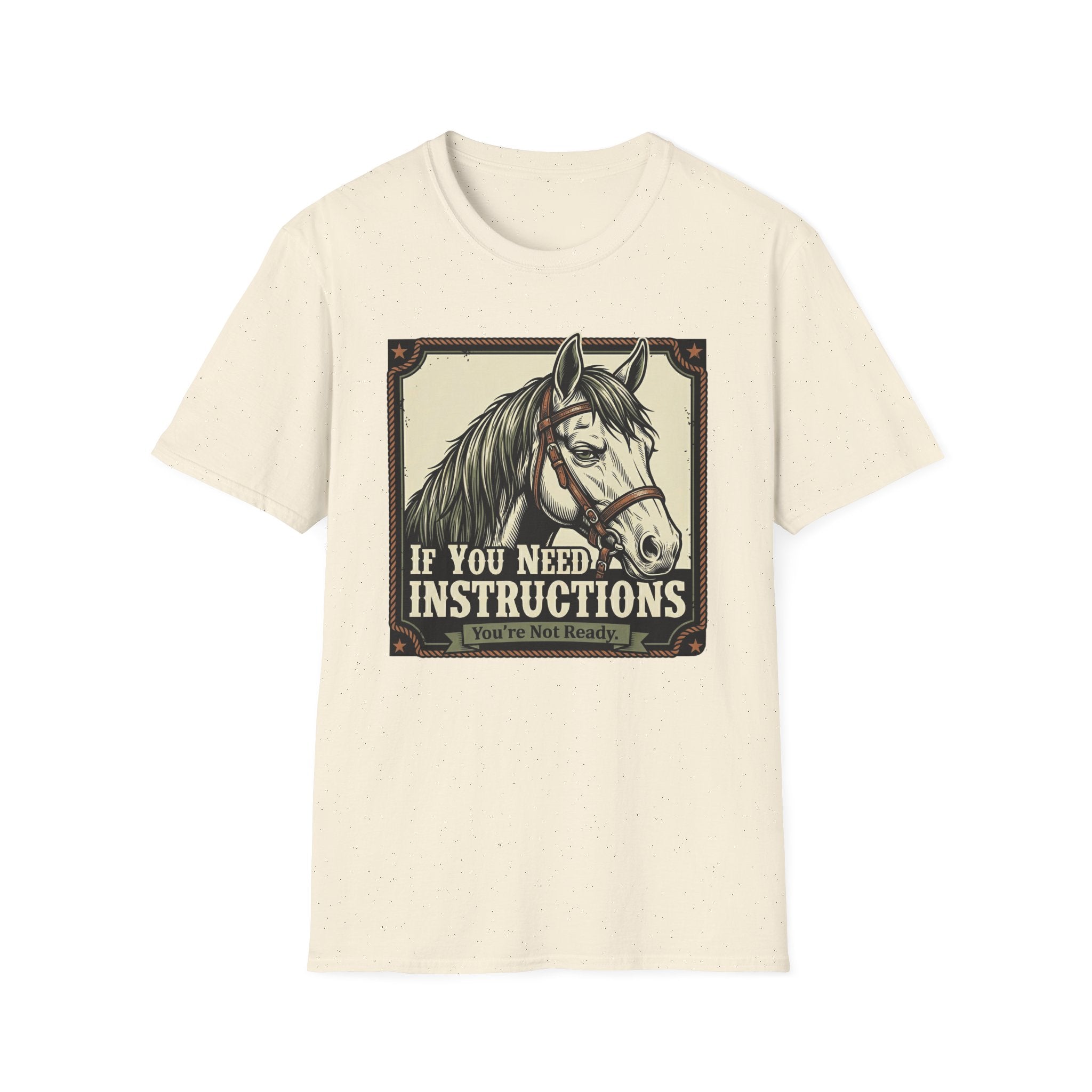 If You Need Instructions Horse T-Shirt