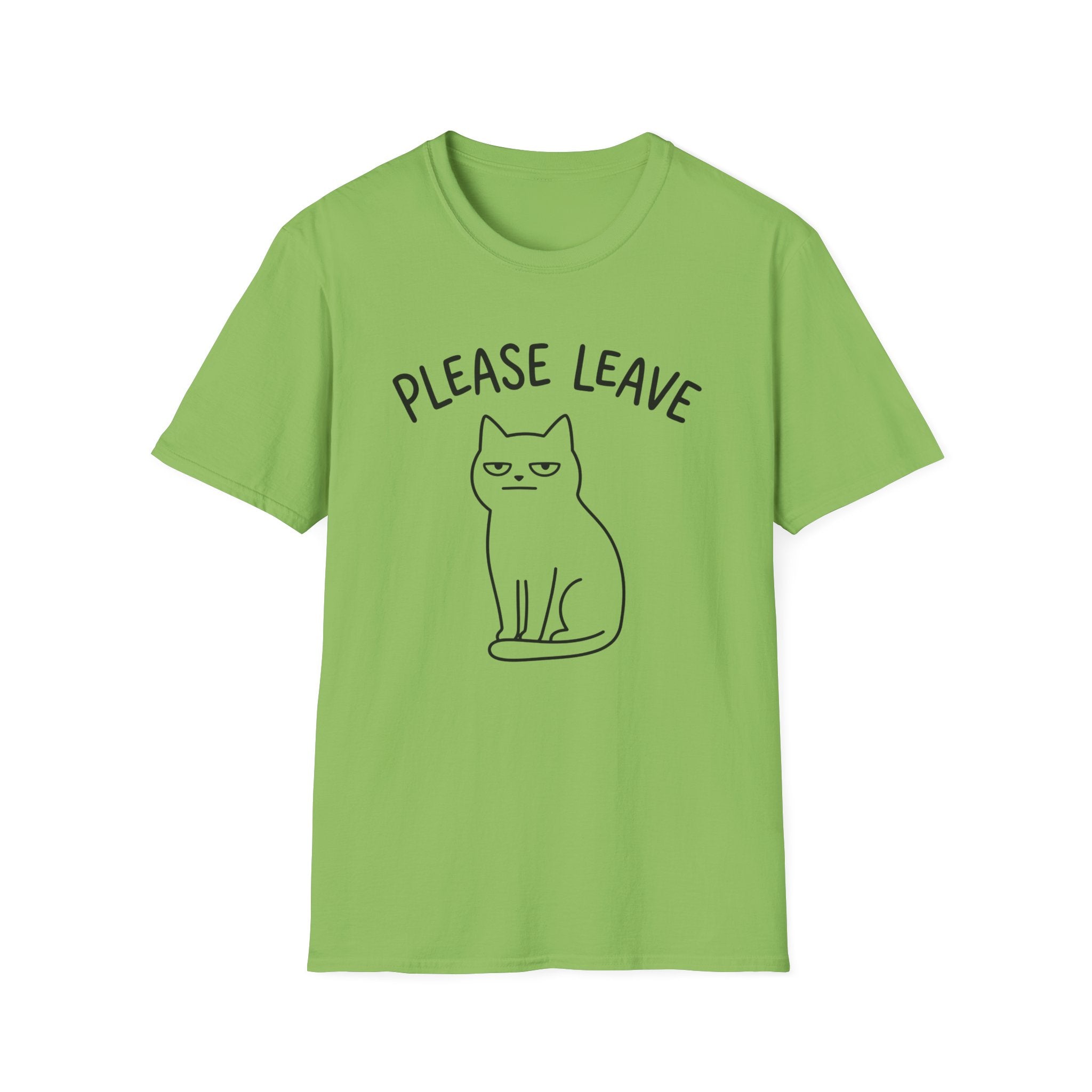 Please Leave Cat T-Shirt