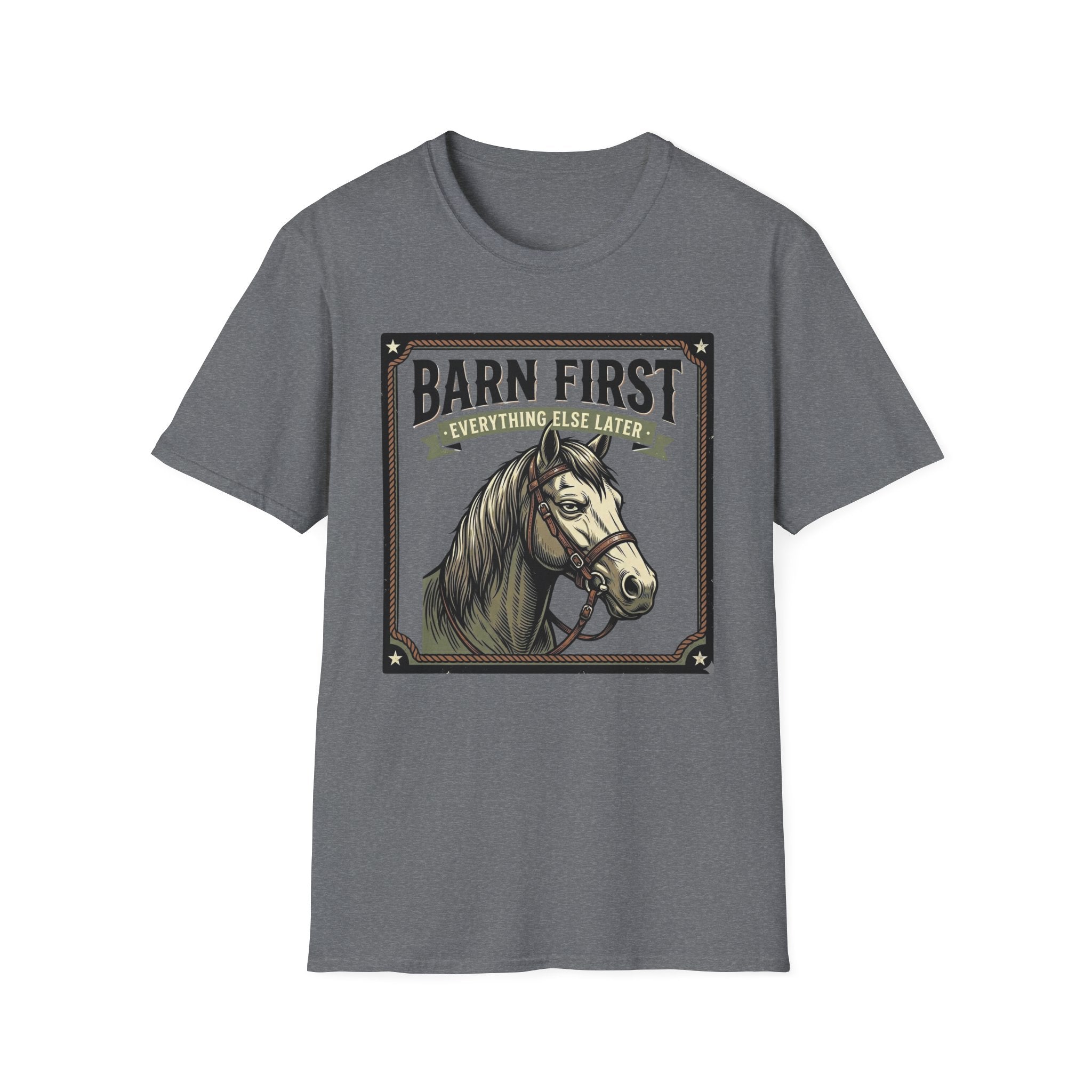 Barn First Horse T-Shirt