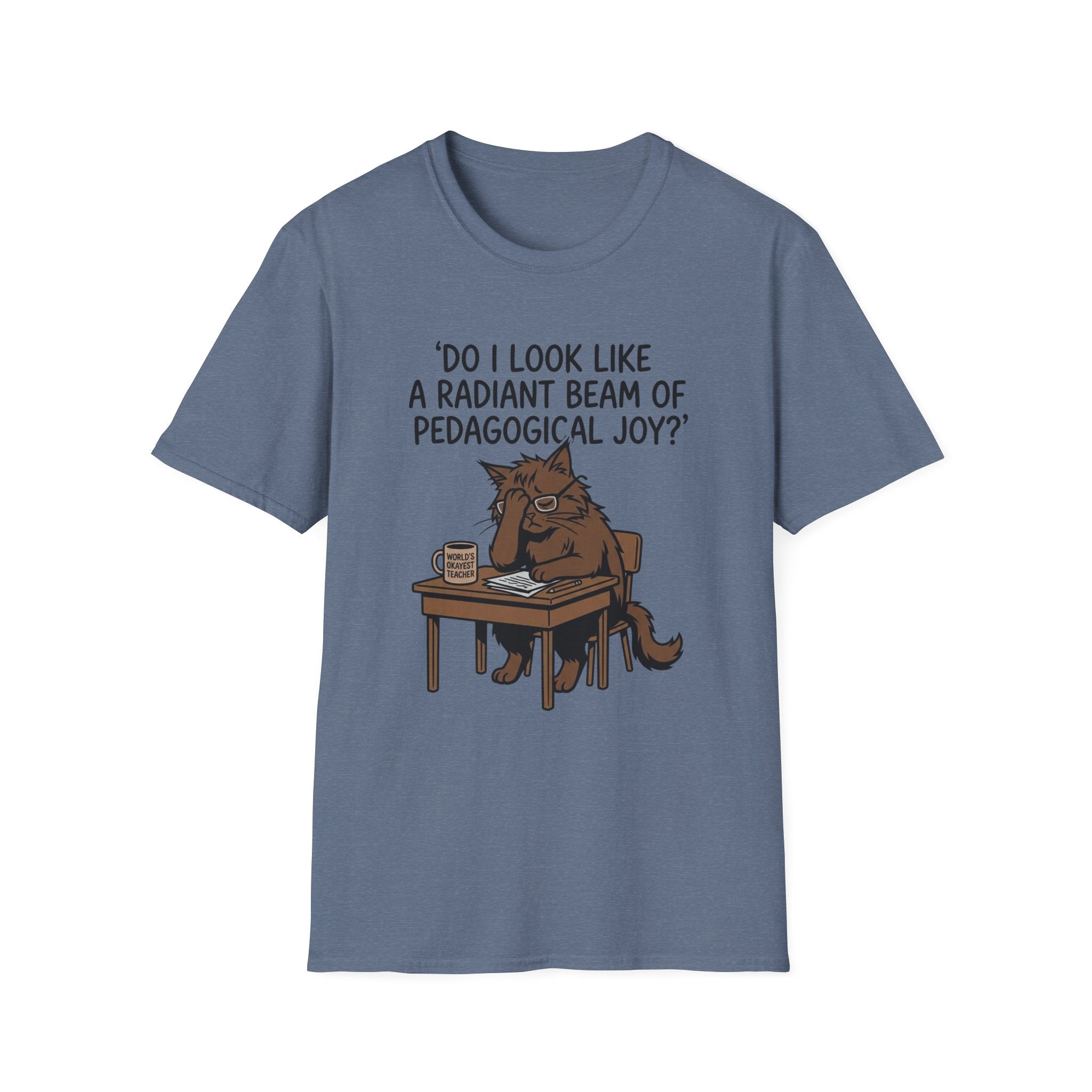 Pedagogical Joy Cat T-Shirt