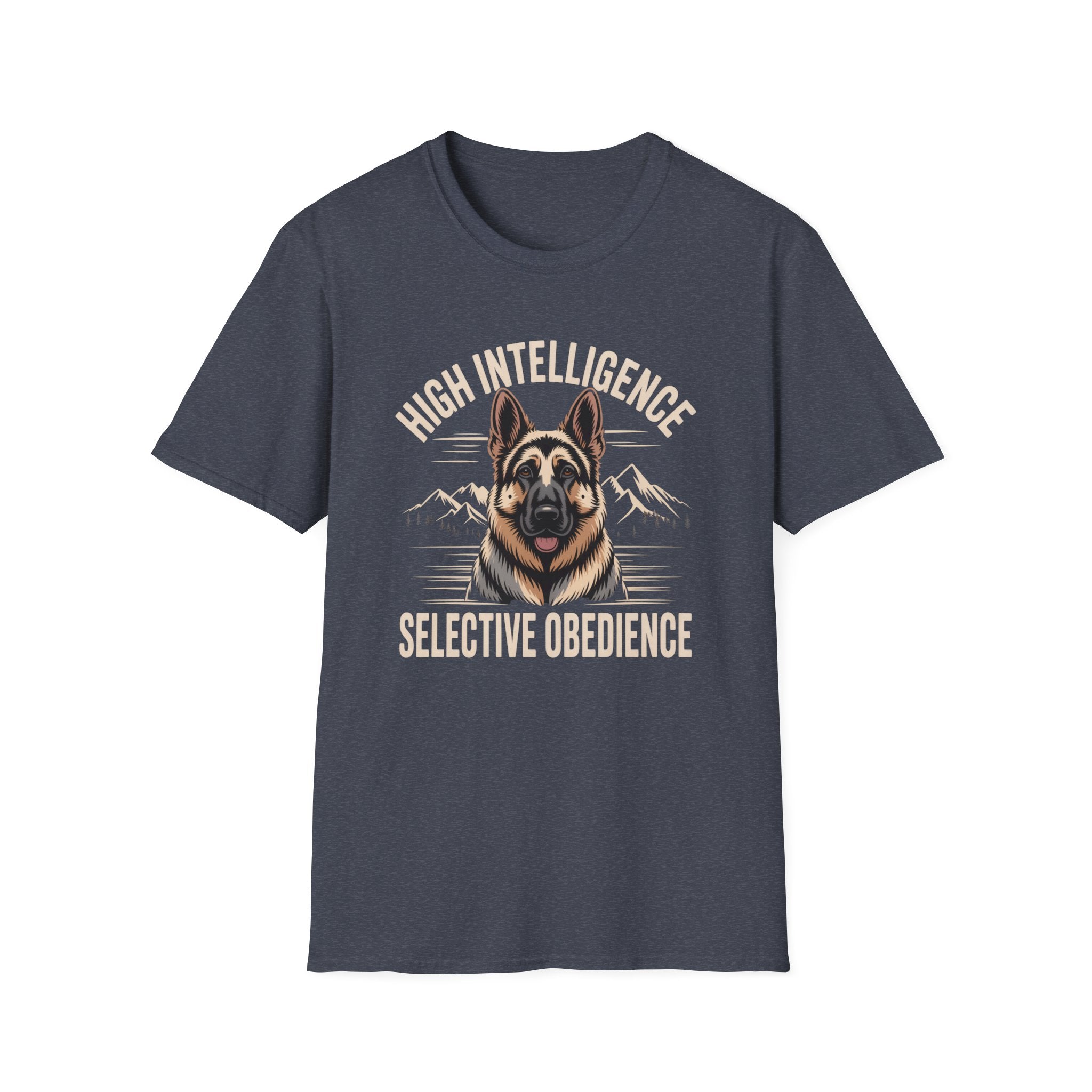 High Intel German Shepherd Dog T-Shirt