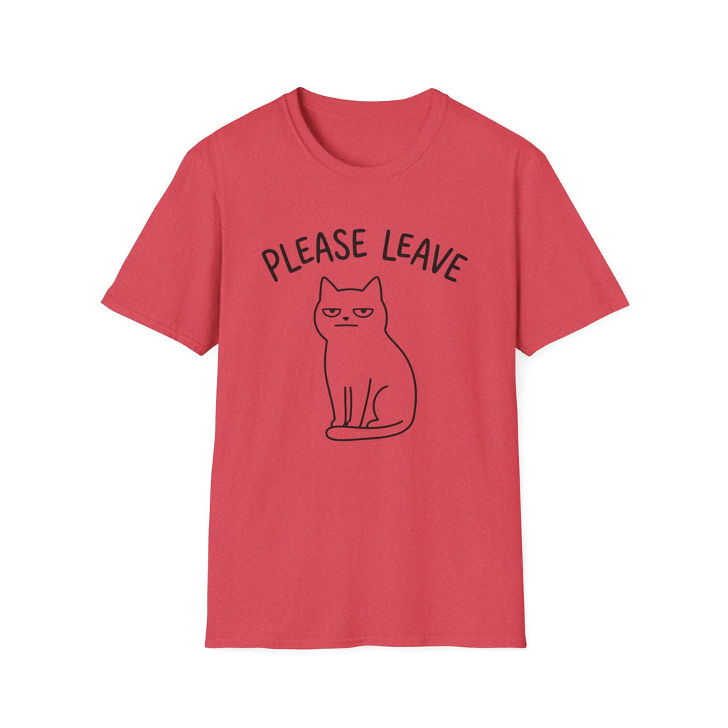 Please Leave Cat T-Shirt