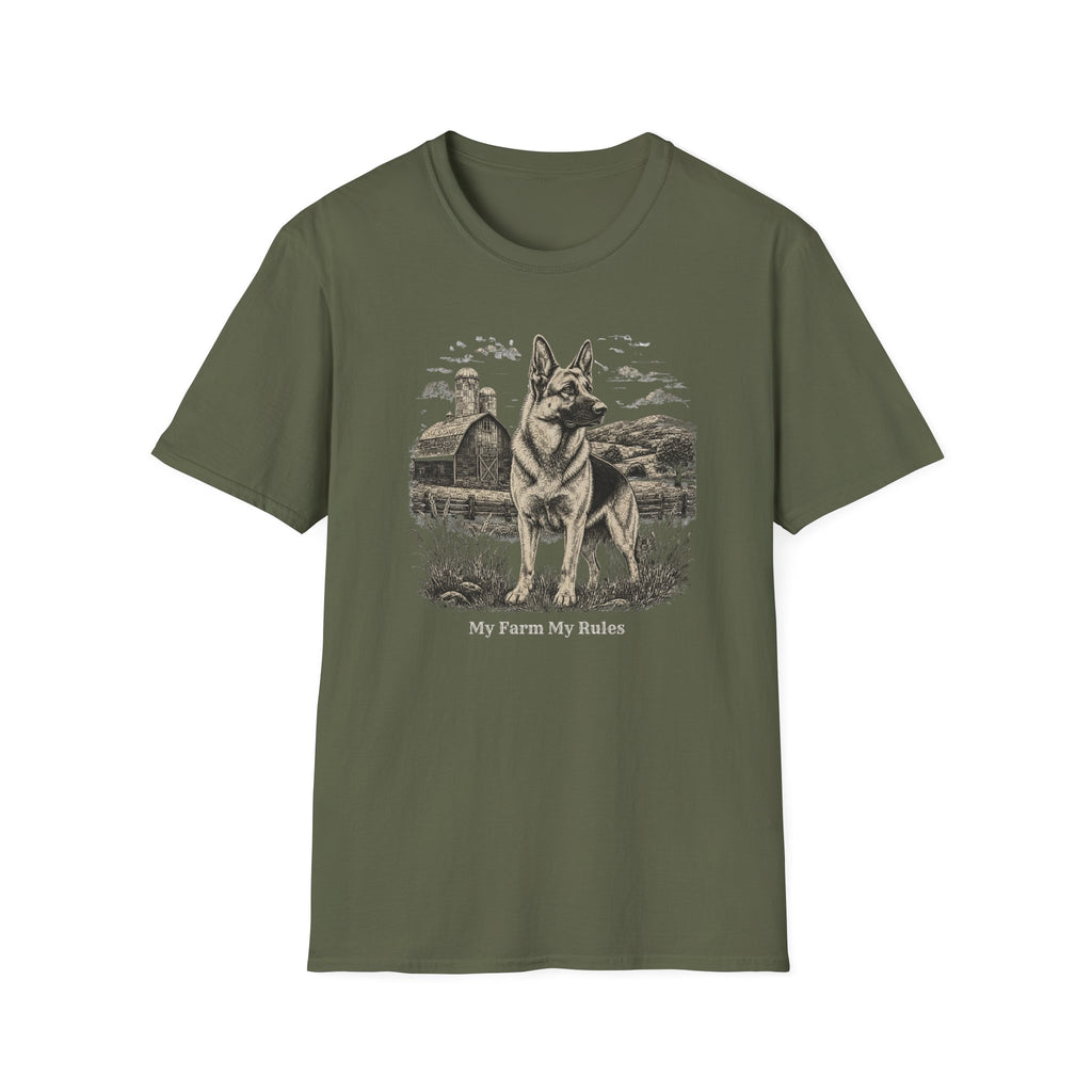 Nothing Moves German Shepherd Dog T-Shirt