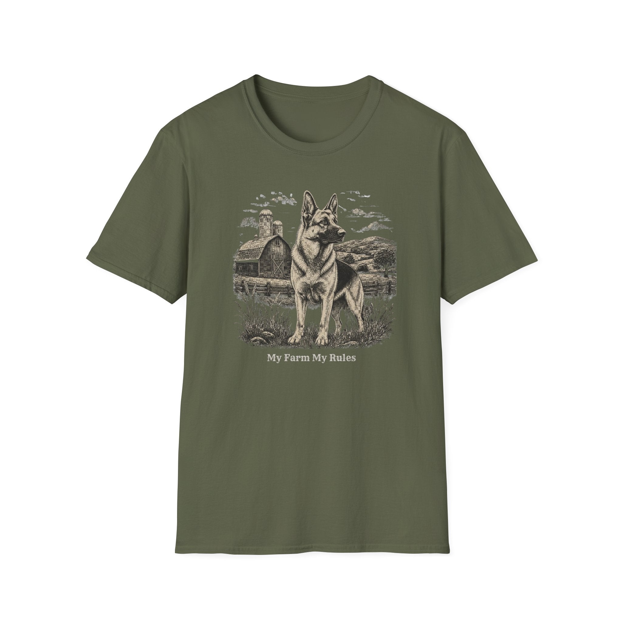 Nothing Moves German Shepherd Dog T-Shirt