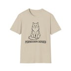 Permission Denied Cat T-Shirt