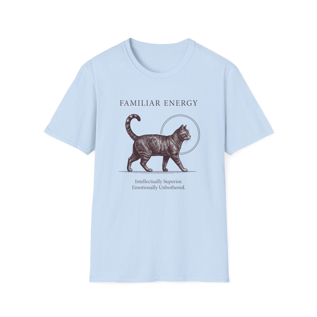 Familiar Energy Cat T-Shirt
