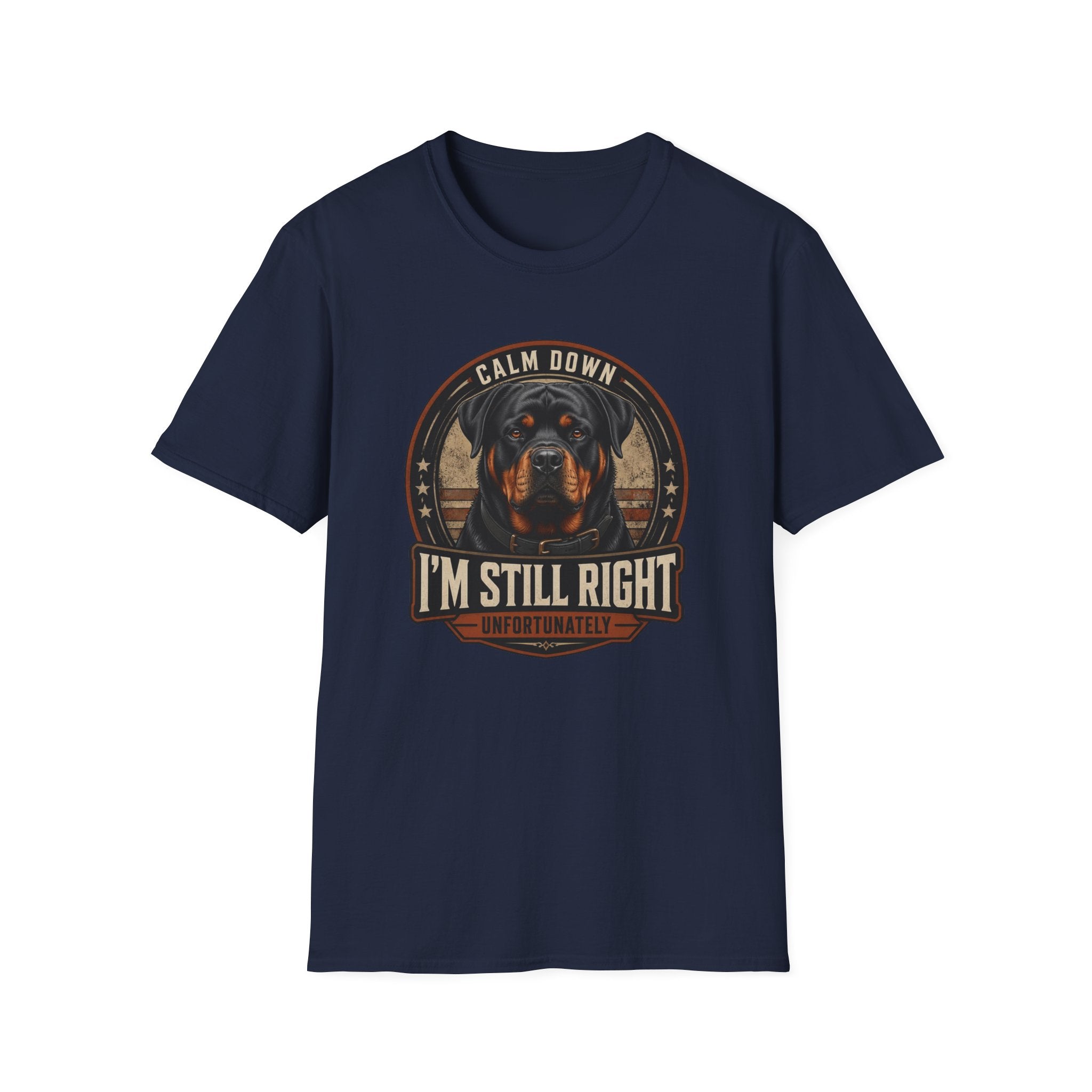 Calm Down Rottweiler Dog T-Shirt