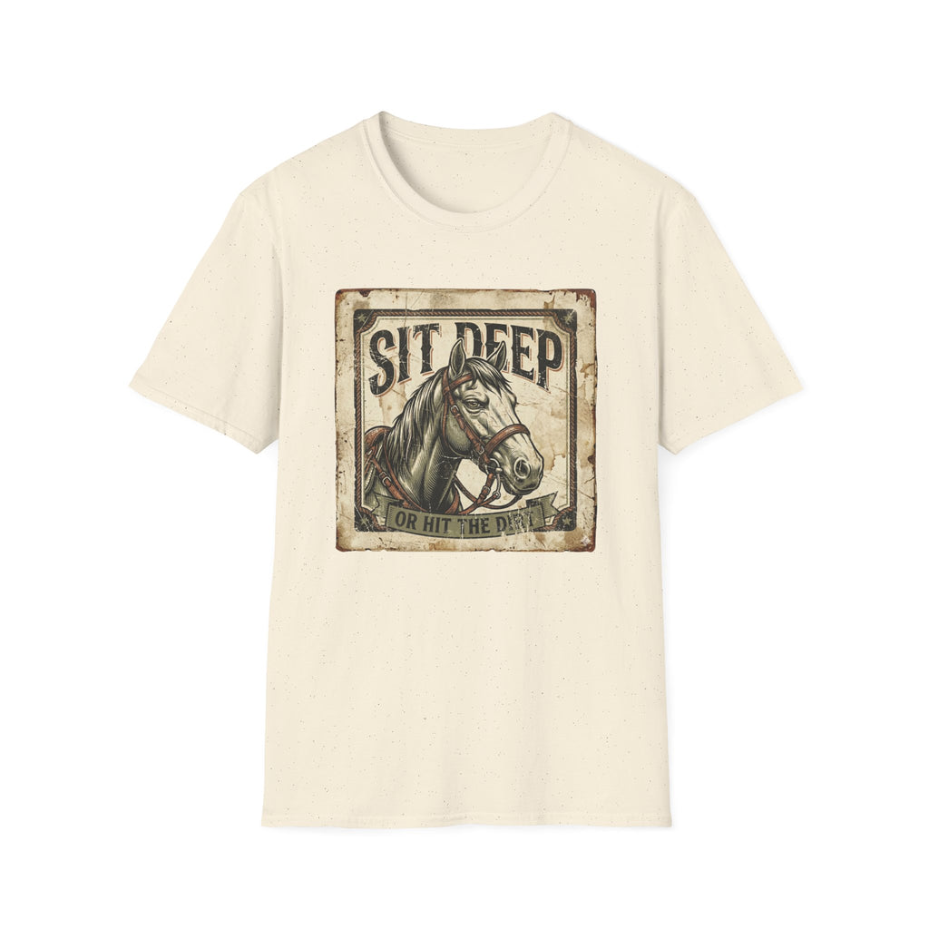 Sit Deep Horse T-Shirt