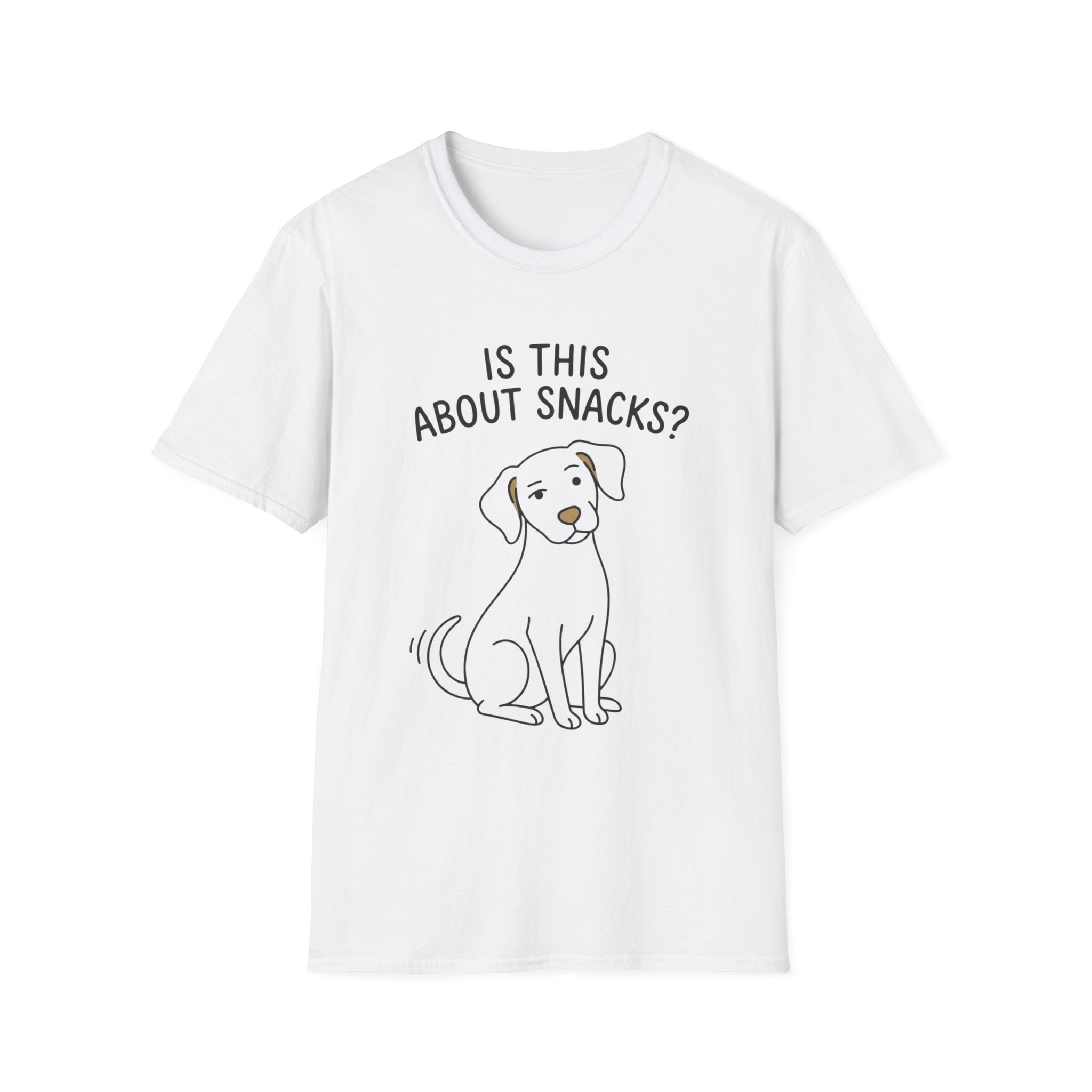 Is This About Snacks Dog T-Shirt
